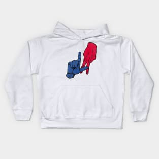 CLIPPERS Hand Signal Kids Hoodie